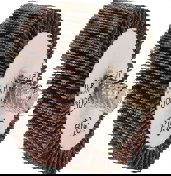 Mounted Flap Wheel: 1-3/8