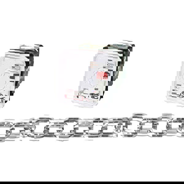 Welded Chain; Link Type: Welded ; Material: Low-Carbon Steel ; Overall Length: 200cm; 200in; 200yd; 200mm; 200m; 200ft ; Inside Width (mm): 0.47 ; Inside Width: 0.47mm; 0.47in ; Inside Length (Decimal Inch): 0.8800