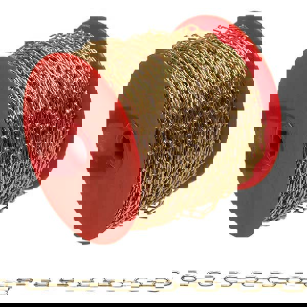 Welded Chain; Link Type: Decorative Chain ; Inside Length (Decimal Inch): 0.3100 ; Inside Length (mm): 0.31 ; UNSPSC Code: 31151600