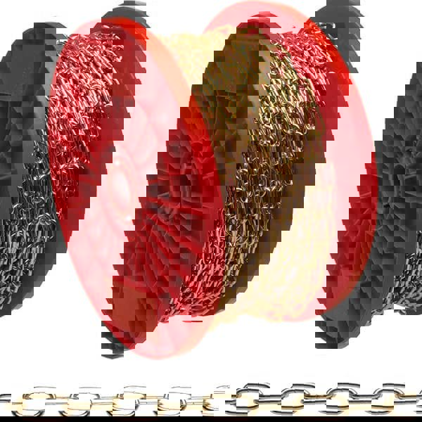 Welded Chain; Link Type: Decorative Chain ; Inside Length (Decimal Inch): 0.6300 ; Inside Length (mm): 0.63 ; UNSPSC Code: 31151600