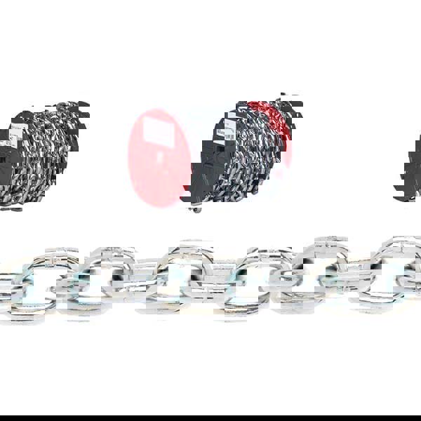 Welded Chain; Finish: Zinc ; Inside Length (Decimal Inch): 1.3600 ; UNSPSC Code: 31151600