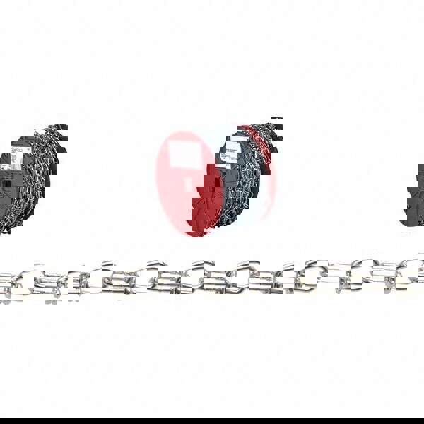 Welded Chain; Finish: Zinc ; Overall Length: 125ft ; Work Load Limit: 155lb ; UNSPSC Code: 31151600