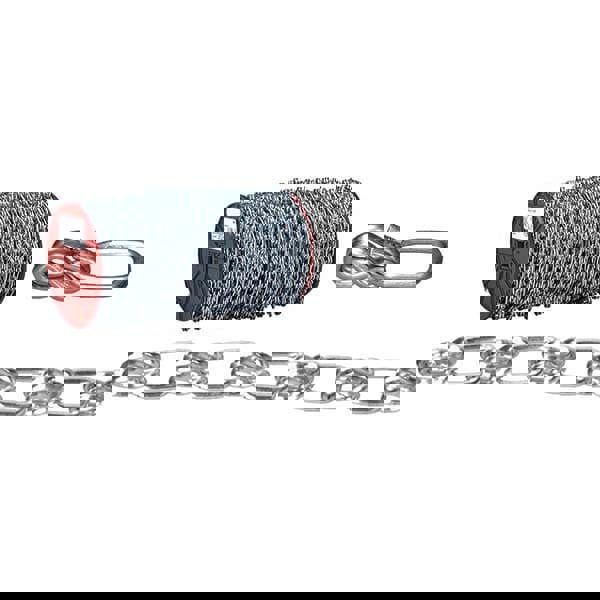 Welded Chain; Finish: Zinc ; Inside Length (Decimal Inch): 1.6300 ; UNSPSC Code: 31151600