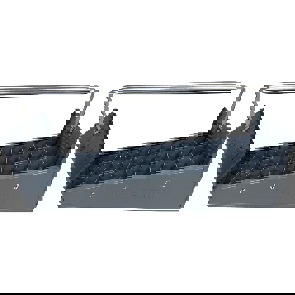 Small Parts Boxes & Organizers; Product Type: Nipple Caddy; Lock Type: Non-Locking; Number of Dividers: 11; Removable Dividers: No; Overall Capacity: 30; Color: Gray; Frame Material: Polyethylene