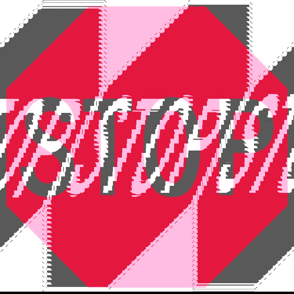 Stop, Reflective High Intensity Prismatic, 0.063 Aluminum Sign, 12Wx12H