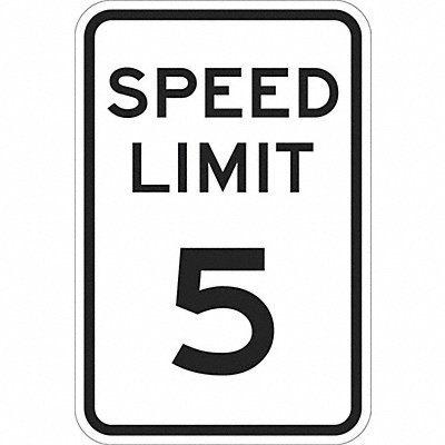 Speed Limit 5, Reflective Engineer Grade