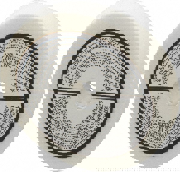 80 Grit Aluminum Oxide Type 1 Internal Grinding Wheel