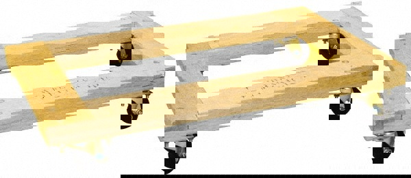 Flush Open Frame Dolly: Hardwood Top