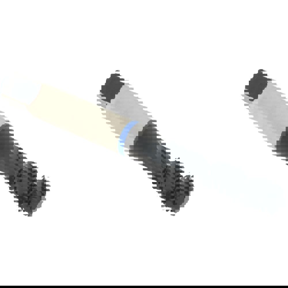 Spiral Flute Tap: 5/16-18, 3 Flute, Modified Bottoming, 2B Class of Fit, Vanadium High Speed Steel, Oxide Finish