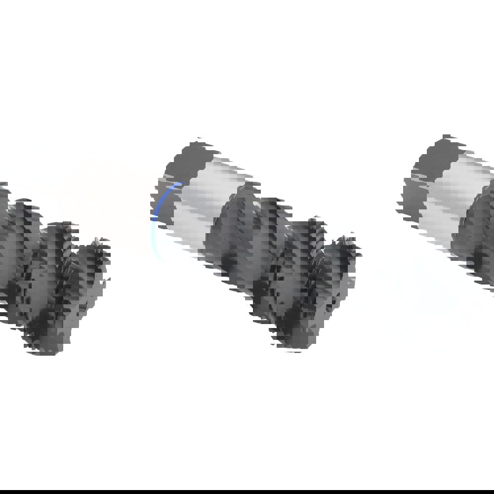 Spiral Flute Tap: #1-8, 4 Flute, Modified Bottoming, Vanadium High Speed Steel, Oxide Finish