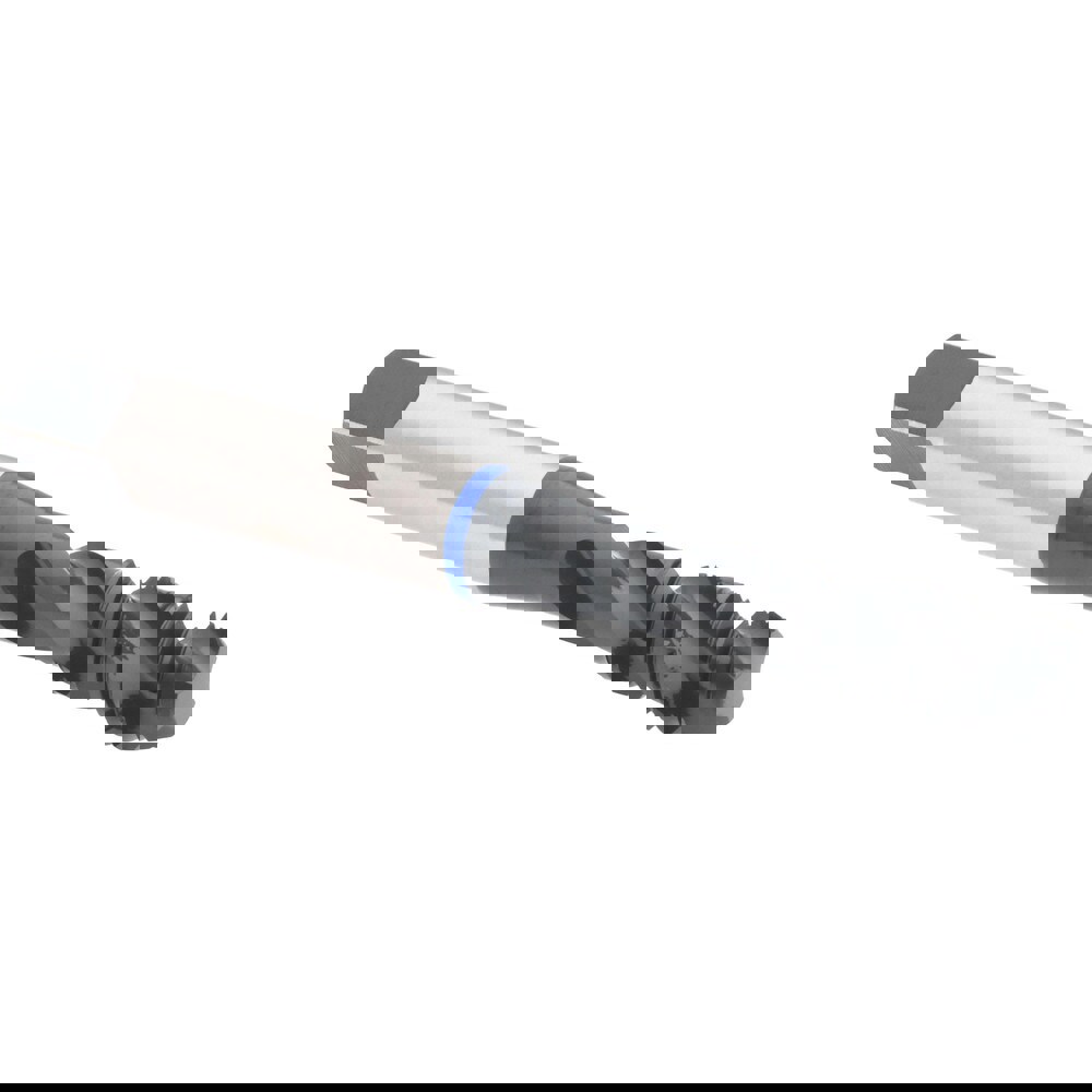 Spiral Flute Tap: M8 x 1.25, 3 Flute, Modified Bottoming, Vanadium High Speed Steel, Oxide Finish