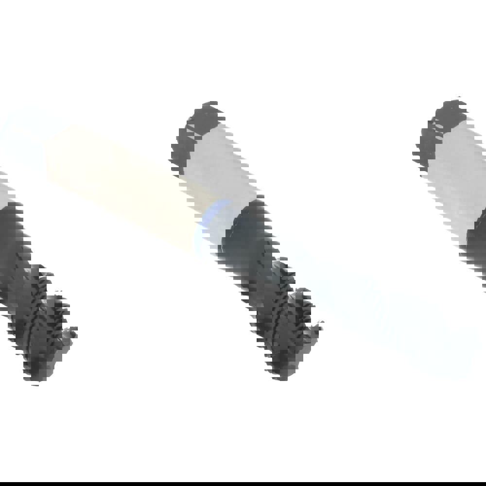 Spiral Flute Tap: M8 x 1.00, 3 Flute, Modified Bottoming, Vanadium High Speed Steel, Oxide Finish