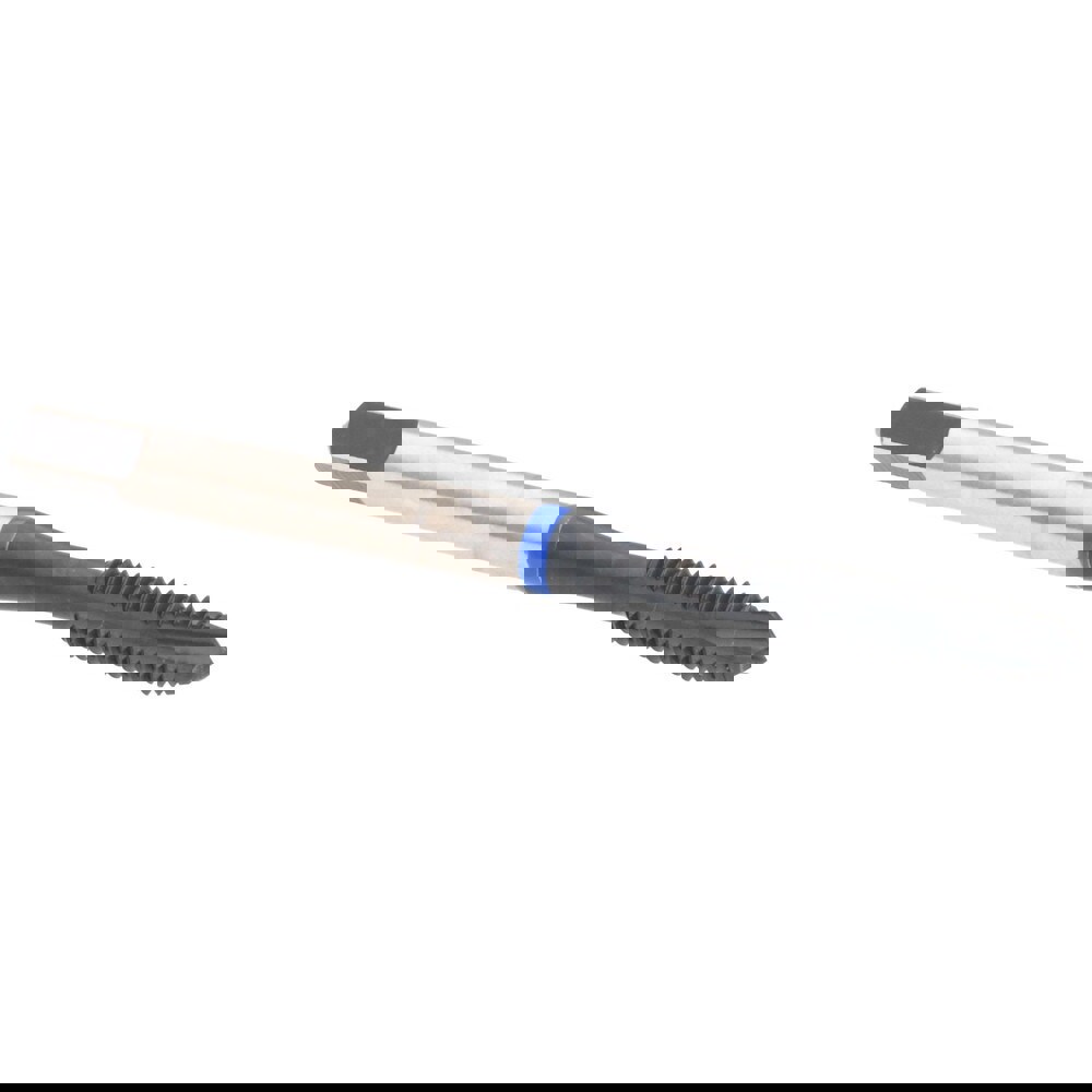 Spiral Point Tap: #8-36, 3 Flutes, Plug, Vanadium High Speed Steel, Oxide Finish