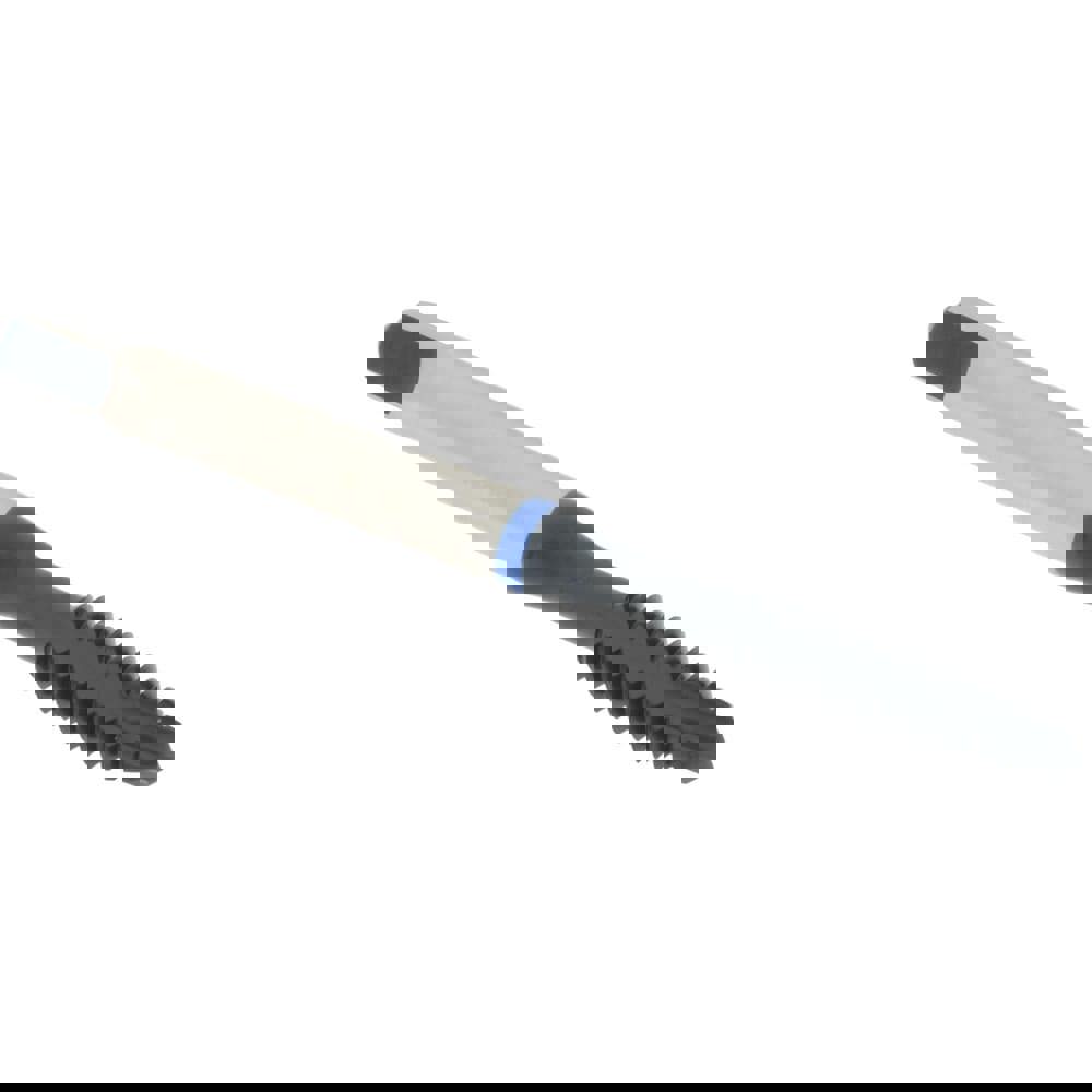 Spiral Point Tap: #10-24, 3 Flutes, Plug, 2B, Vanadium High Speed Steel, Oxide Finish