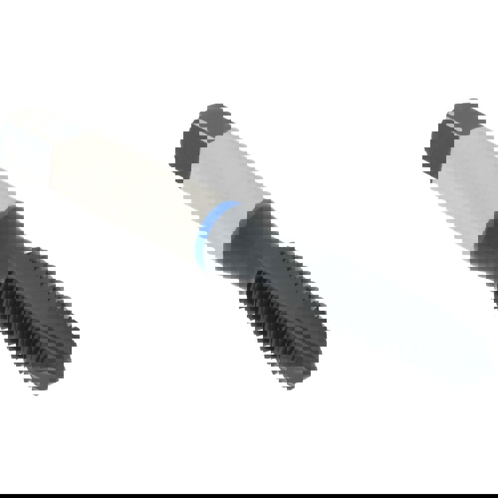 Spiral Point Tap: 3/8-16, 3 Flutes, Plug, 3B, Vanadium High Speed Steel, Oxide Finish