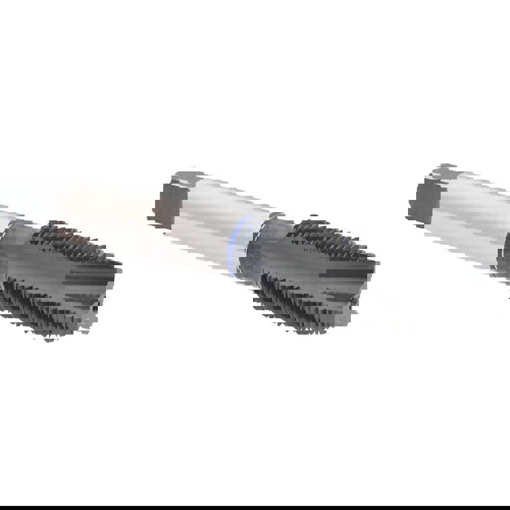 Spiral Point Tap: 9/16-12, 3 Flutes, Plug, 2B, Vanadium High Speed Steel, Oxide Finish