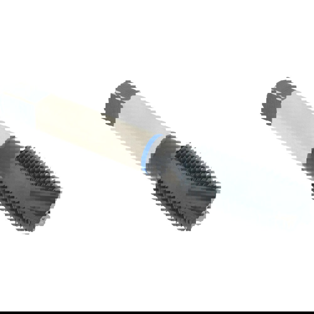 Spiral Point Tap: 9/16-12, 3 Flutes, Plug, Vanadium High Speed Steel, Oxide Finish