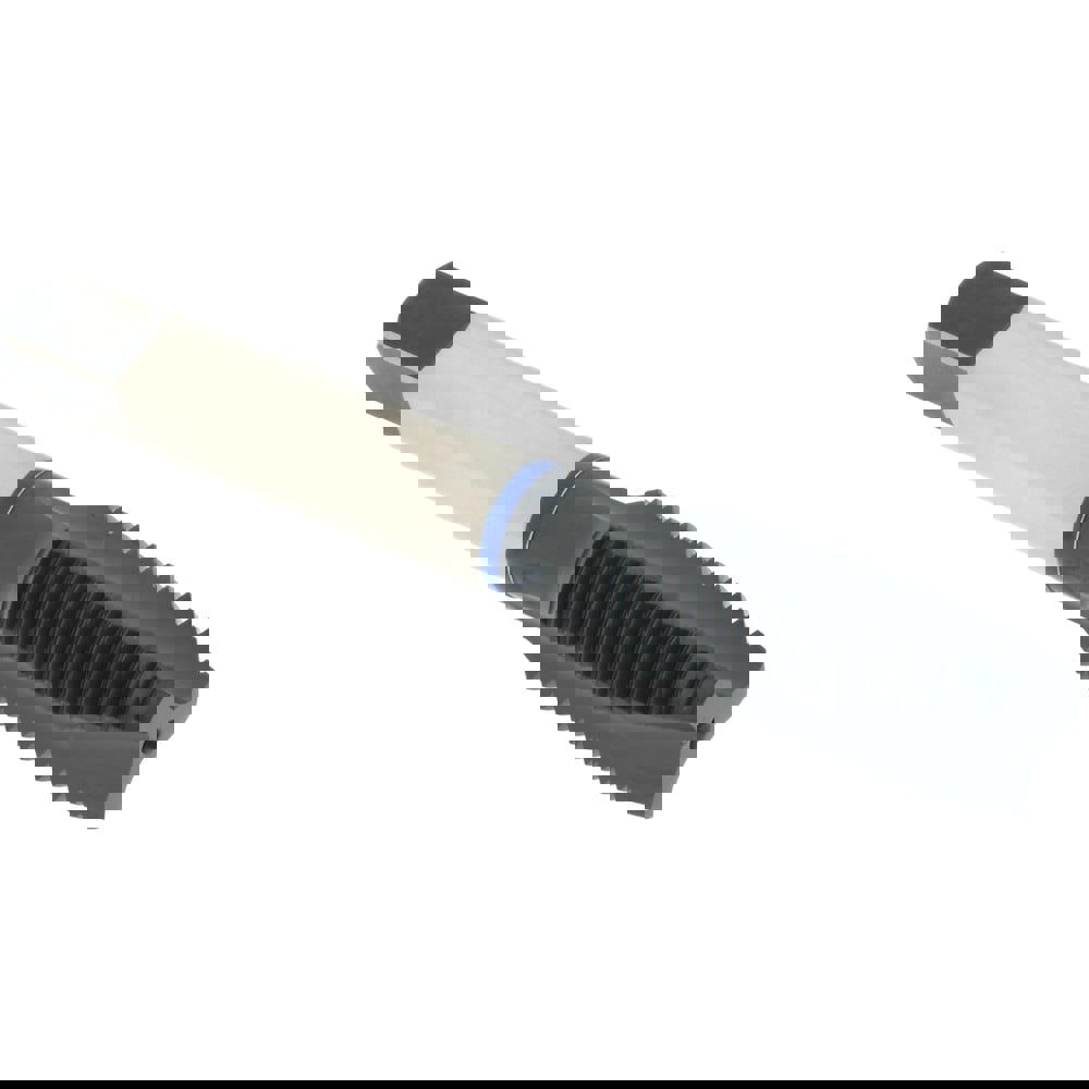 Spiral Point Tap: 9/16-18, 3 Flutes, Plug, Vanadium High Speed Steel, Oxide Finish