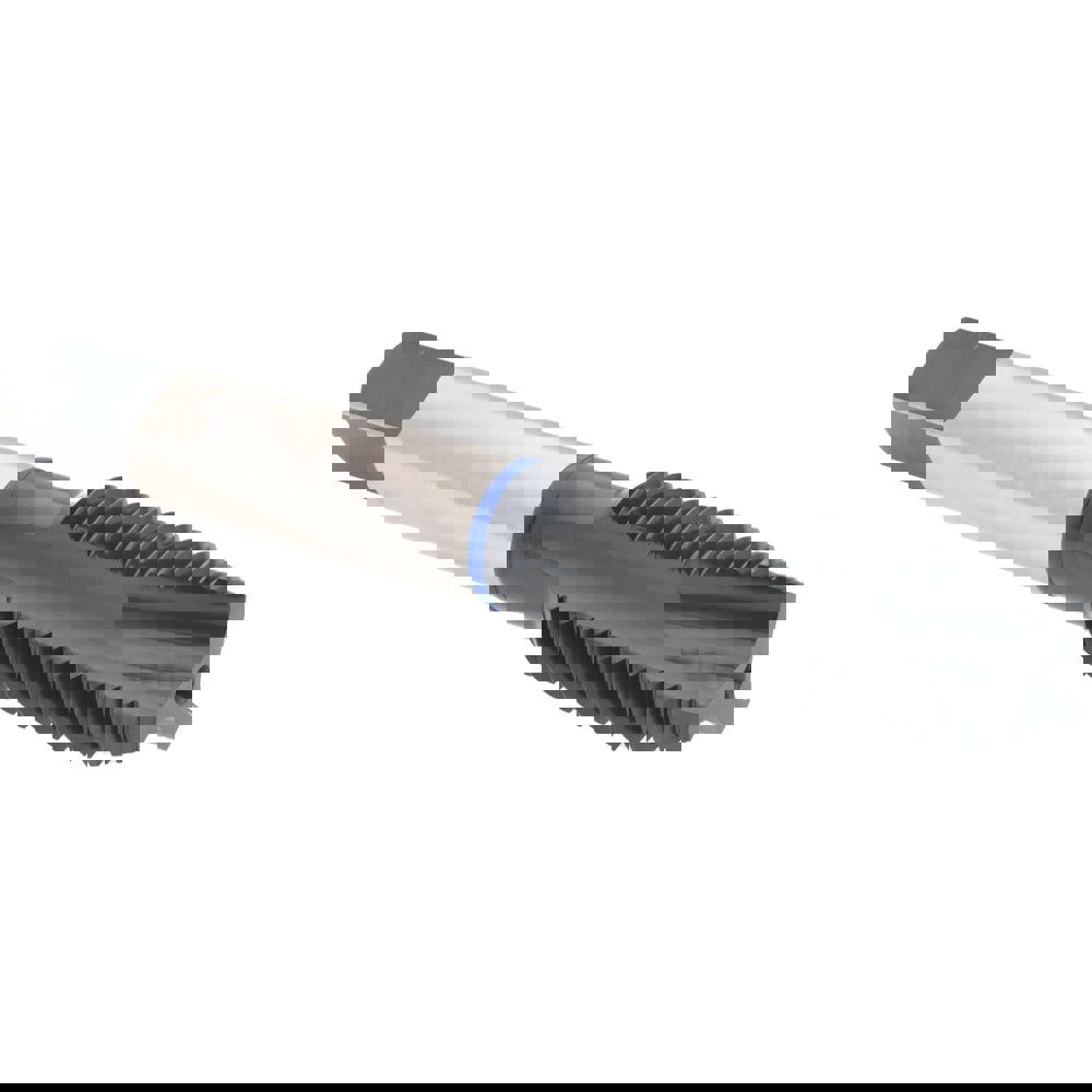 Spiral Point Tap: M16 x 2, 3 Flutes, Plug, Vanadium High Speed Steel, Oxide Finish