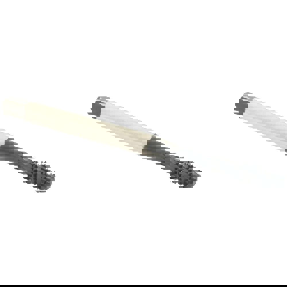 Spiral Flute Tap: #6-32, 3 Flute, Bottoming, Vanadium High Speed Steel, Oxide Finish