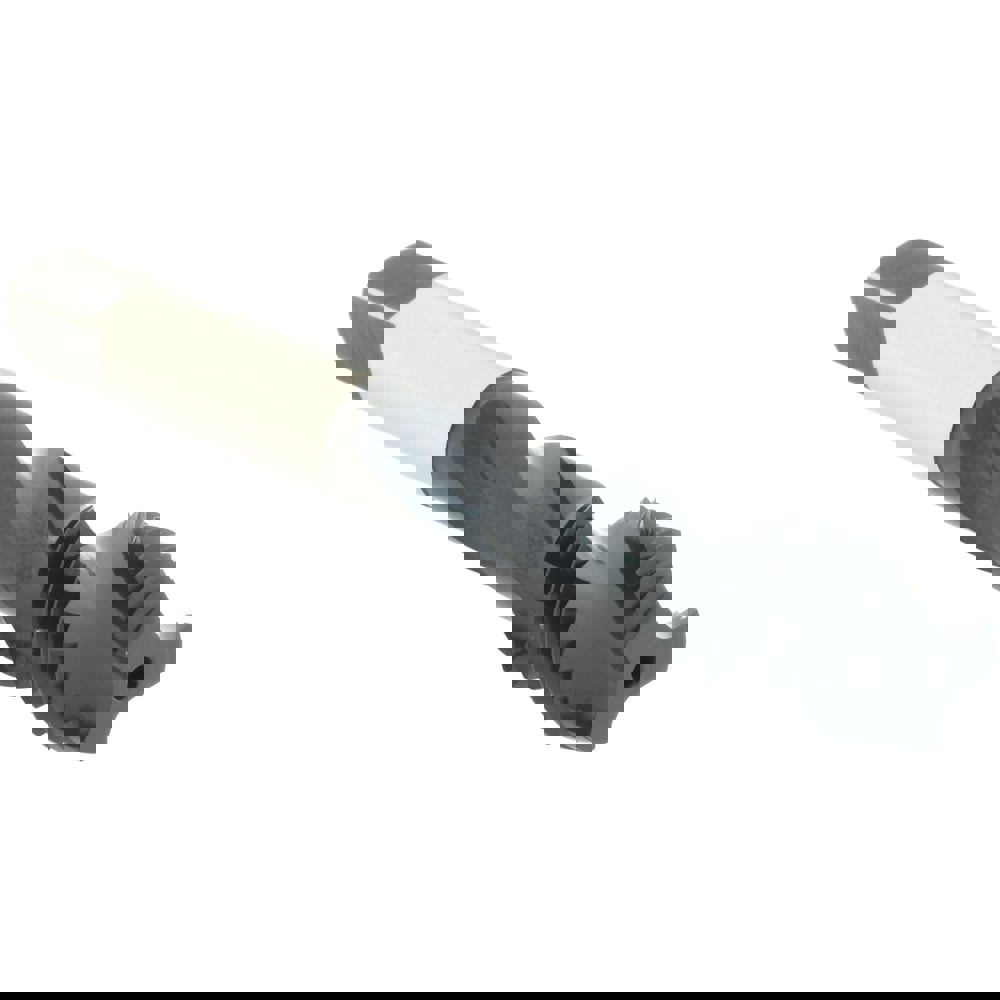 Spiral Flute Tap: 7/16-14, 3 Flute, Modified Bottoming, 3 & 3B Class of Fit, Vanadium High Speed Steel, Oxide Finish