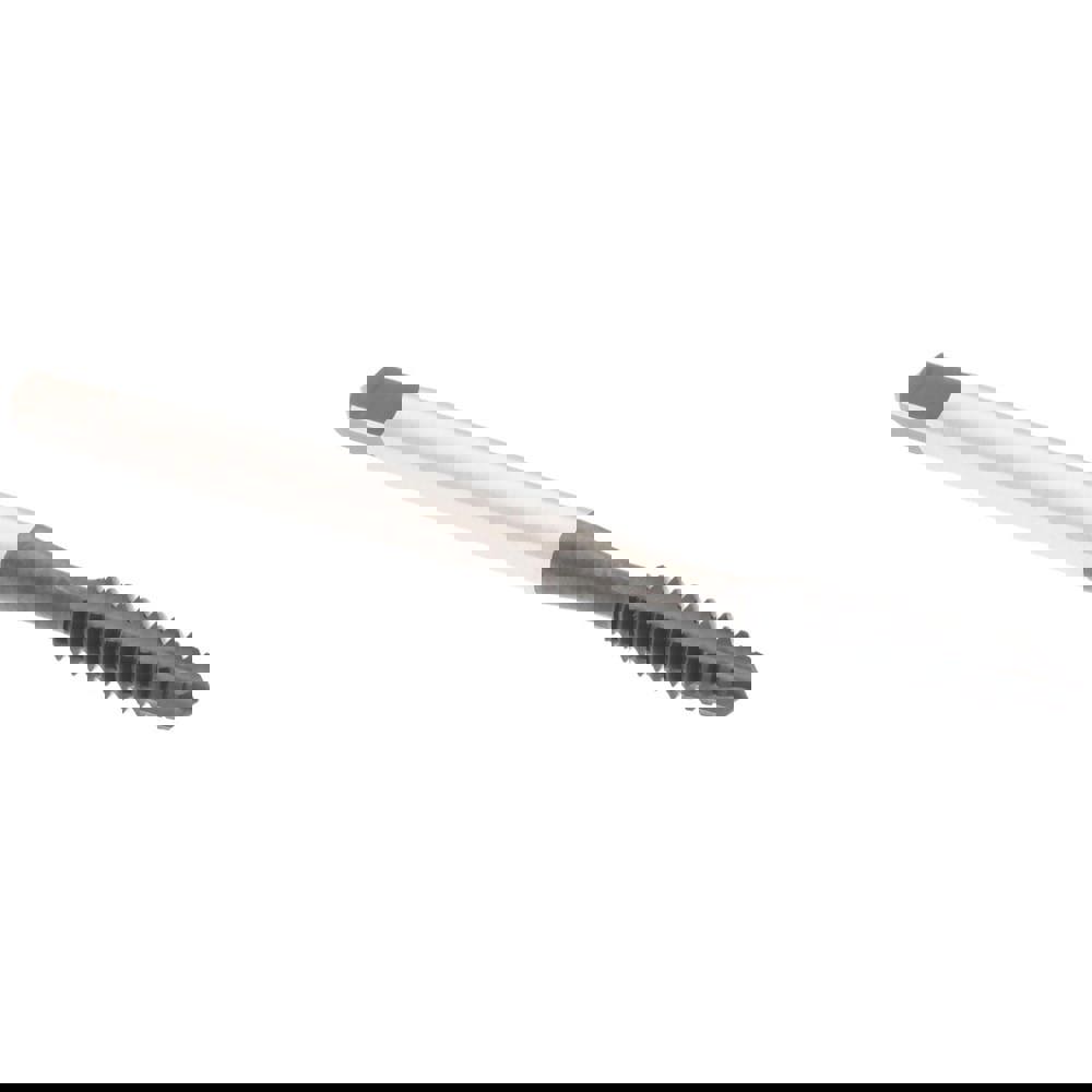 Spiral Point Tap: #6-32, 3 Flutes, Plug, Vanadium High Speed Steel, Oxide Finish