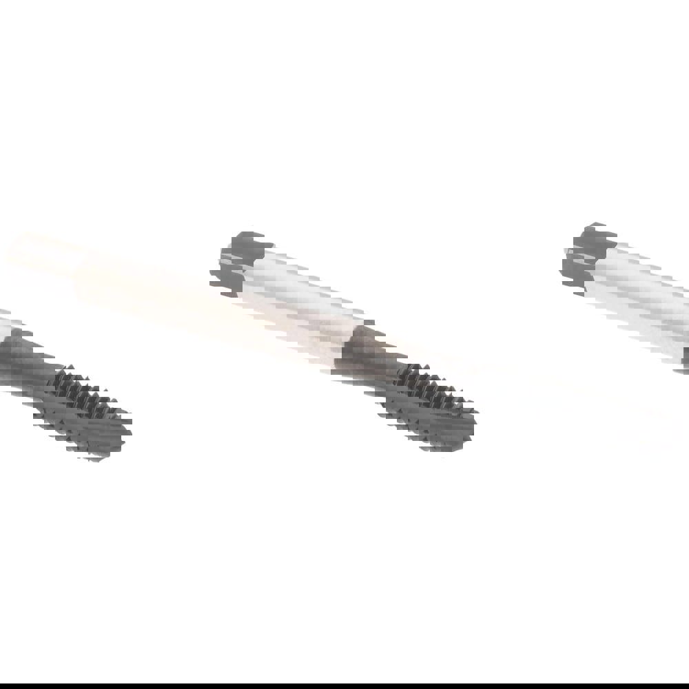 Spiral Point Tap: #8-32, 3 Flutes, Plug, 2/3B, Vanadium High Speed Steel, Oxide Finish