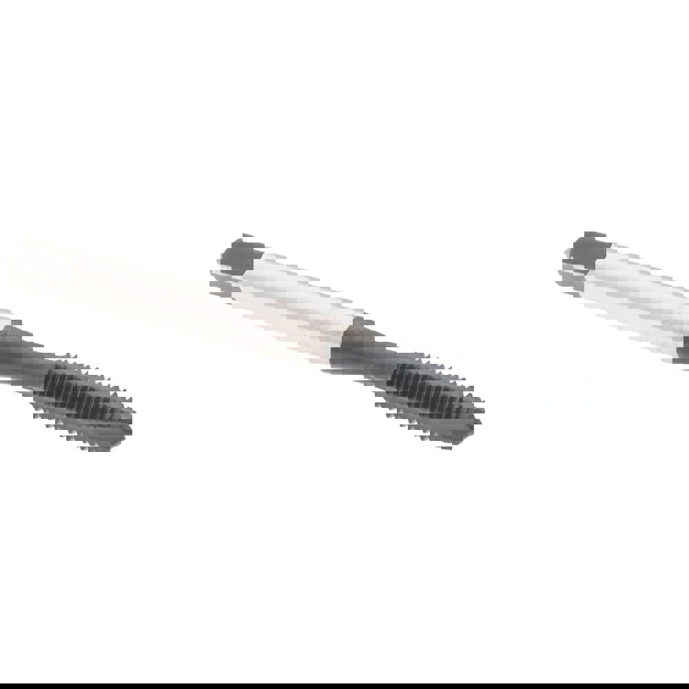 Spiral Point Tap: #10-32, 3 Flutes, Plug, Vanadium High Speed Steel, Oxide Finish