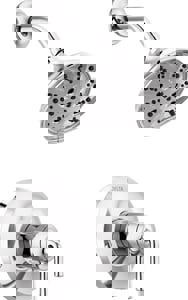 Two Handle Multi Function Shower Faucet in Chrome (Trim Only)