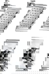 One Handle Single Function Shower Faucet in Chrome (Trim Only)