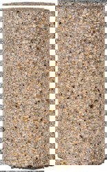 Abrasive Square Tip Plug: Type 18, Very Coarse, 5/8-11 Arbor Hole