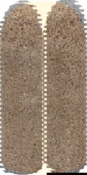 Abrasive Round Tip Plug: 18R Type, Very Coarse, 5/8-11 Arbor Hole