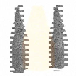 Abrasive Square Tip Plug: Type 19, Very Coarse, 5/8-11 Arbor Hole