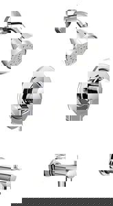 CCN 2.5 1HDL LEV TUB/SHWR TRIM CP