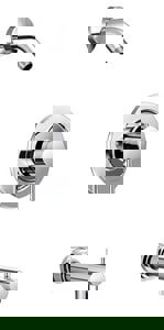 1HDL LEV TUB/SHWR TRIM CP