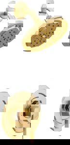 One Handle Single Function Shower Faucet in Brushed Gold (Trim Only)