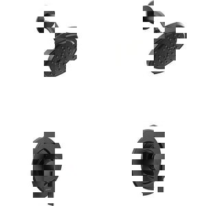 One Handle Single Function Shower Faucet in Matte Black (Trim Only)