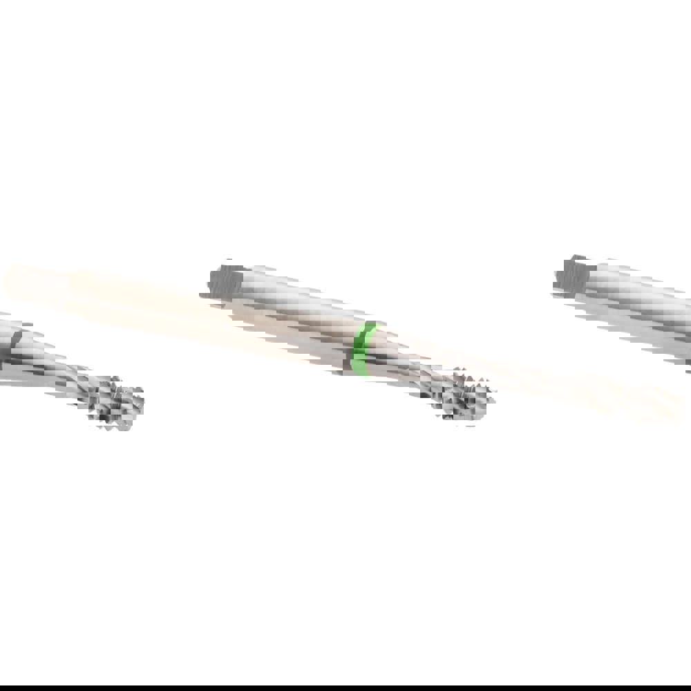 Spiral Flute Tap: #4-40, 3 Flute, Modified Bottoming, Vanadium High Speed Steel, Bright/Uncoated