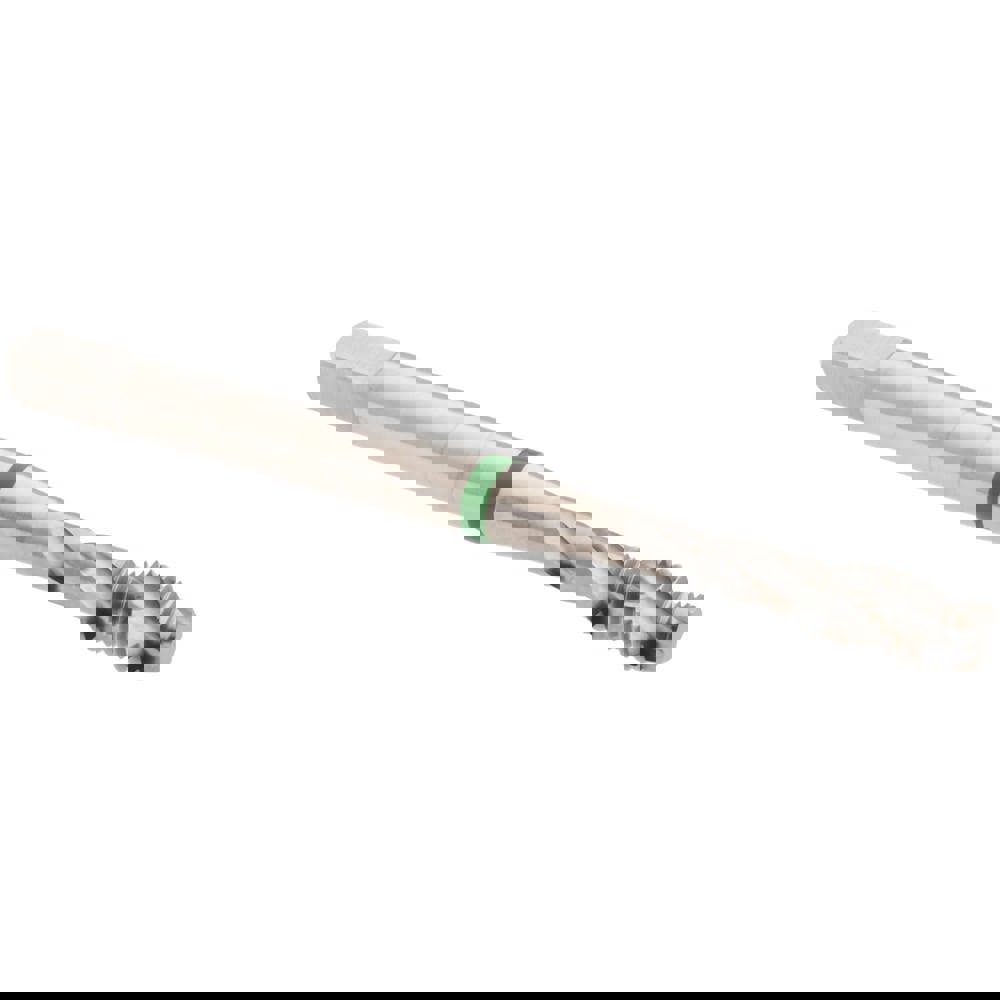 Spiral Flute Tap: #8-36, 3 Flute, Modified Bottoming, 2B Class of Fit, Vanadium High Speed Steel, Bright/Uncoated