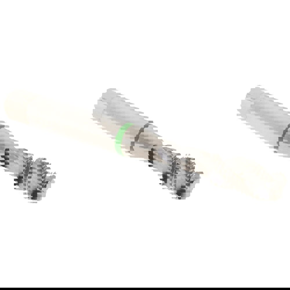 Spiral Flute Tap: 1/4-28, 3 Flutes, Modified Bottoming, 3B Class of Fit, Vanadium High Speed Steel, Bright/Uncoated