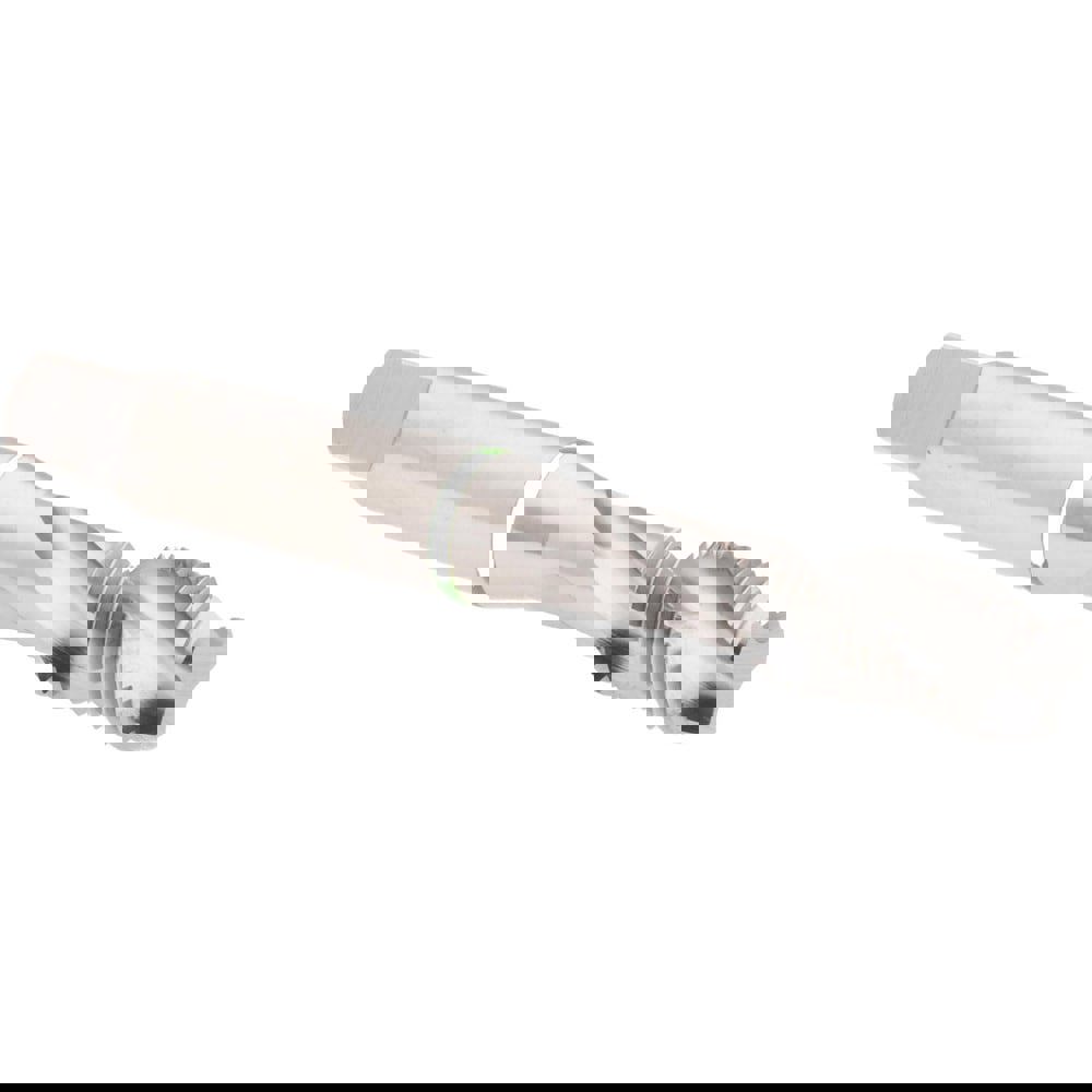 Spiral Flute Tap: 3/8-24, 3 Flute, Modified Bottoming, 2B Class of Fit, Vanadium High Speed Steel, Bright/Uncoated