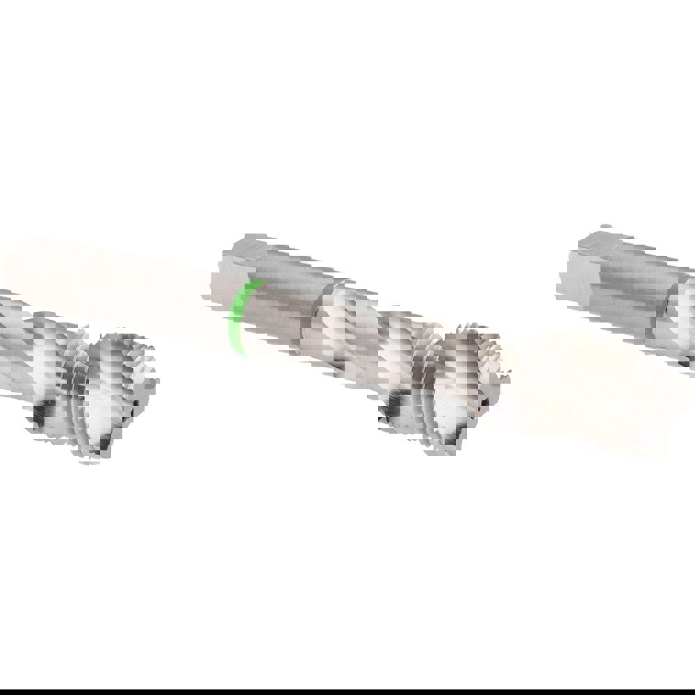 Spiral Flute Tap: 7/16-20, 3 Flute, Modified Bottoming, 2B Class of Fit, Vanadium High Speed Steel, Bright/Uncoated