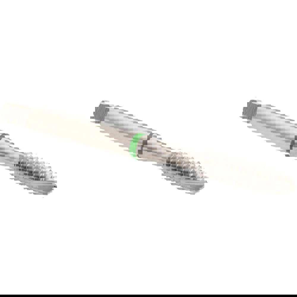 Spiral Point Tap: #10-24, 3 Flutes, Plug, 2B/3B, Vanadium High Speed Steel, Bright Finish