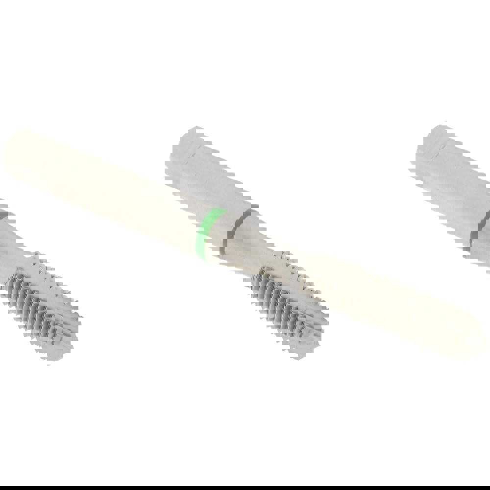 Spiral Point Tap: 1/4-28, 3 Flutes, Plug, 3B, Vanadium High Speed Steel, Bright Finish