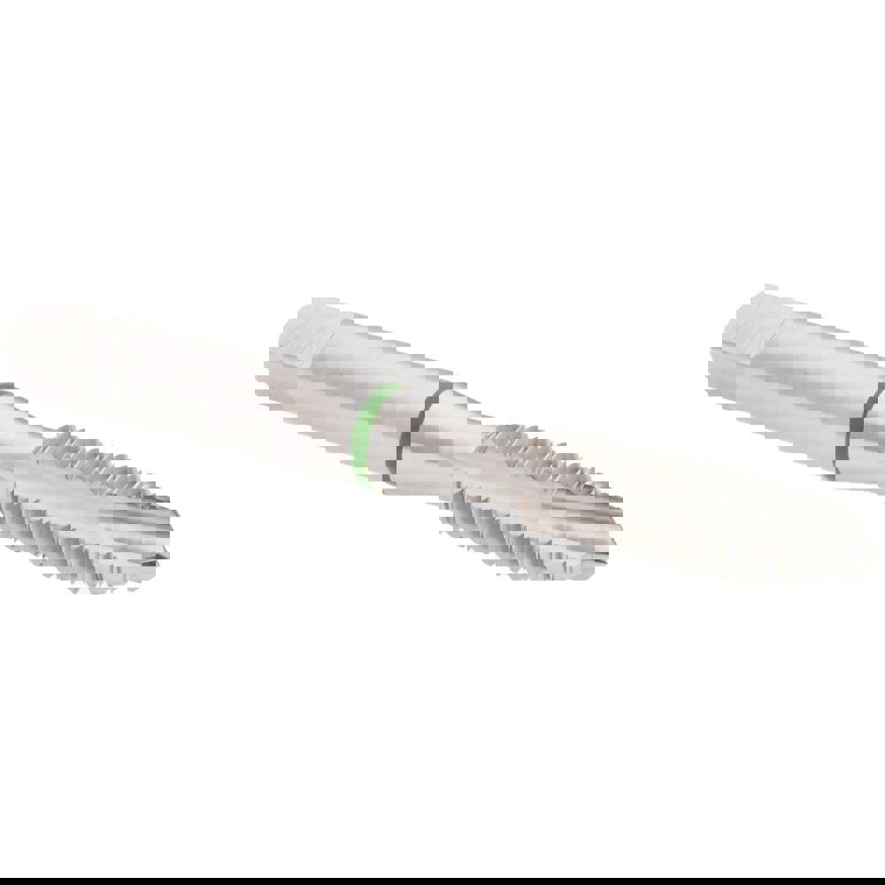 Spiral Point Tap: 5/16-18, 3 Flutes, Plug, 2B, Vanadium High Speed Steel, Bright Finish