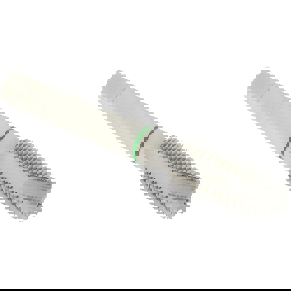 Spiral Point Tap: 9/16-12, 3 Flutes, Plug, 2B, Vanadium High Speed Steel, Bright Finish