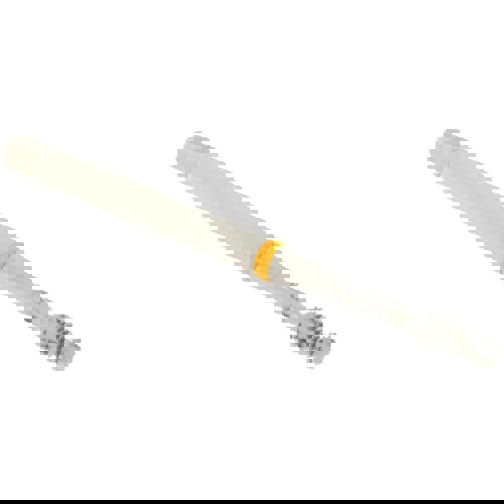 Spiral Flute Tap: #5-40, 2 Flute, Modified Bottoming, 2B Class of Fit, Vanadium High Speed Steel, Bright/Uncoated