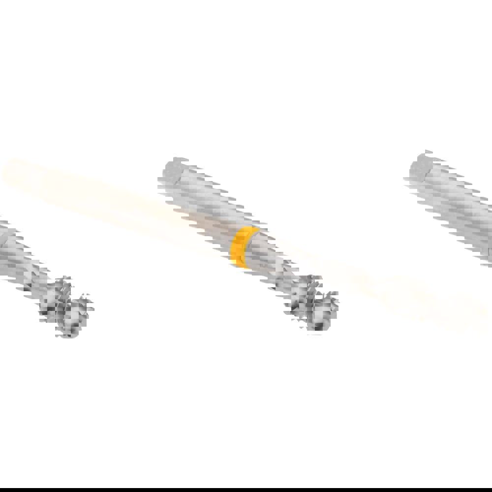 Spiral Flute Tap: #6-32, 2 Flute, Modified Bottoming, Vanadium High Speed Steel, Bright/Uncoated