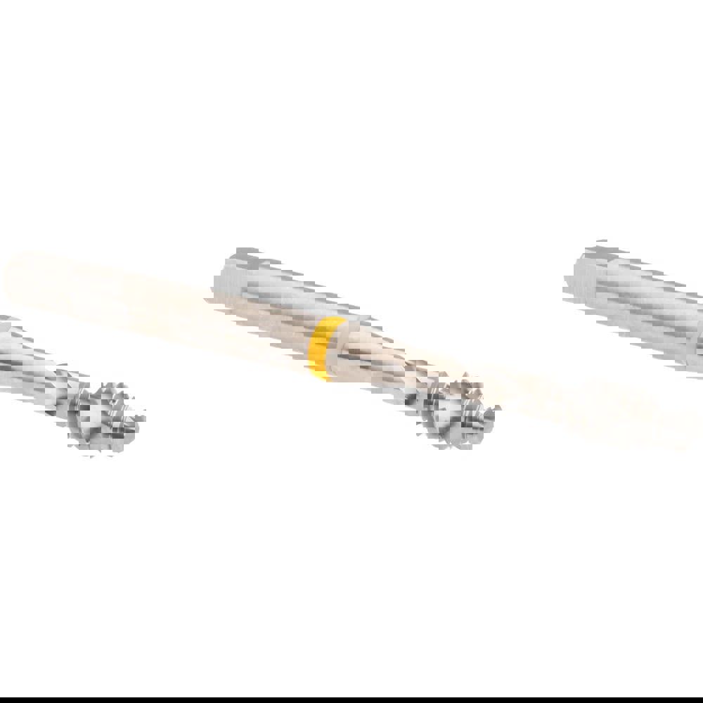 Spiral Flute Tap: #10-24, 2 Flute, Modified Bottoming, Vanadium High Speed Steel, Bright/Uncoated