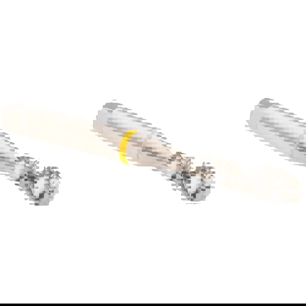 Spiral Flute Tap: 1/4-20, 2 Flute, Modified Bottoming, 2B Class of Fit, Vanadium High Speed Steel, Bright/Uncoated